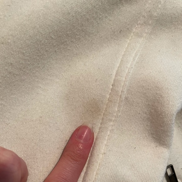 • white moto jacket • - Picture 6 of 6